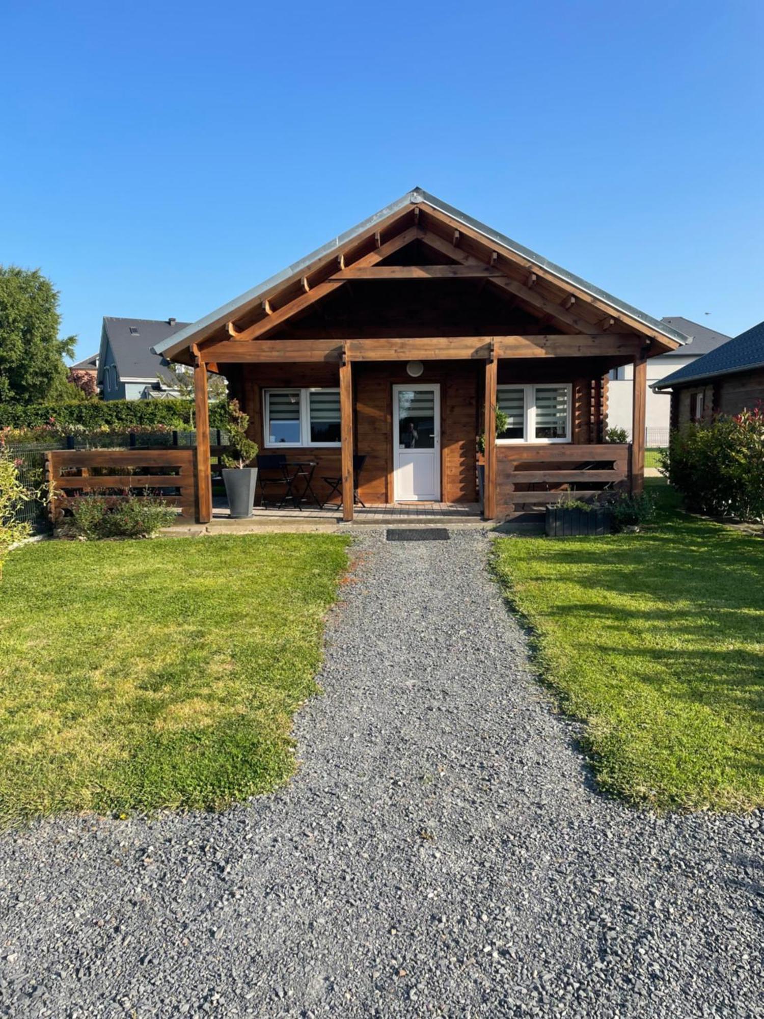 Villa Le Chalet De Vacances Hermival-les-Vaux Exterior foto